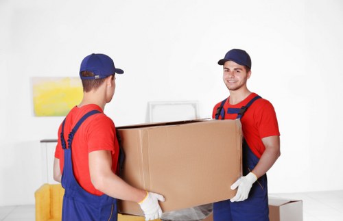 Business inventory stored neatly for easy access