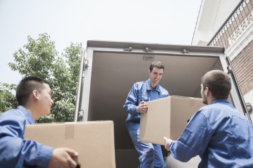 Local waste transfer station handling separated recyclable materials