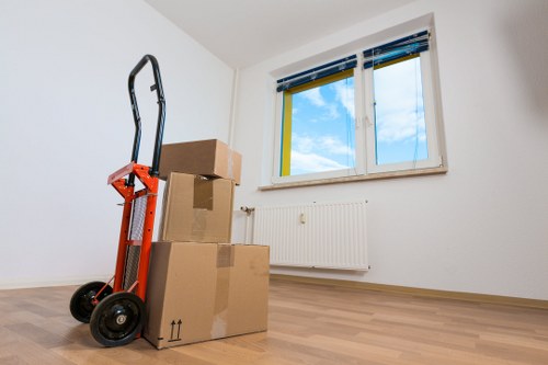 Modern storage unit with strong security features